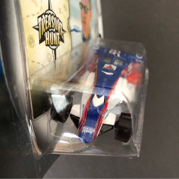 Hot Wheels Jeff Burton Hammered Coupe 2003 Nascar Treasure Hunt #B0483 NRFP 1:64 - Picture 6 of 7
